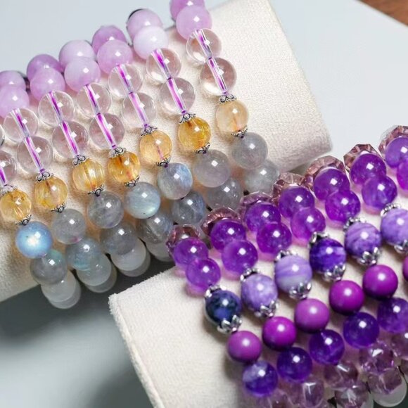 Handmade | Natural Crystal Healing Bracelet - Picture 2 of 7